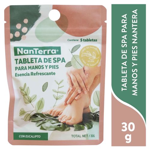 Tableta Spa Nanterra Esencia Refrescante - 30 g