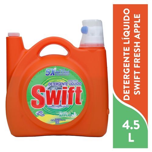 Detergente Swift Liquido Manzana Fresca - 4500 ml