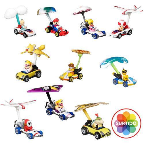 Vehículo de Juguete Hot Wheels  Personajes Con Glider Sorpresa