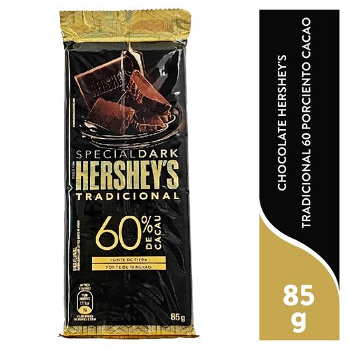 Hershey Originl 60 Porciento Cacao 85 Gr