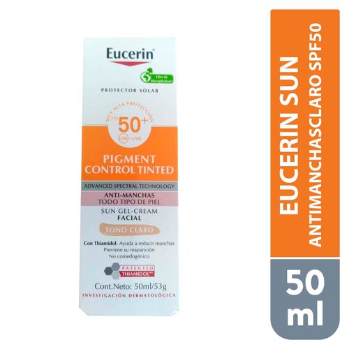 Eucerin Pigment Ctrl Tono Claro 53G Ea