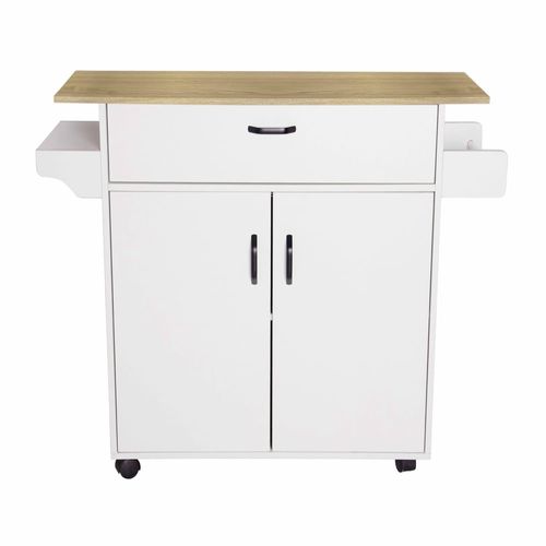 Carro Mainstays De Cocina Madera 110 cm