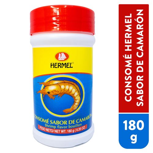 Consome Hermel De Camaron Bote - 180 g