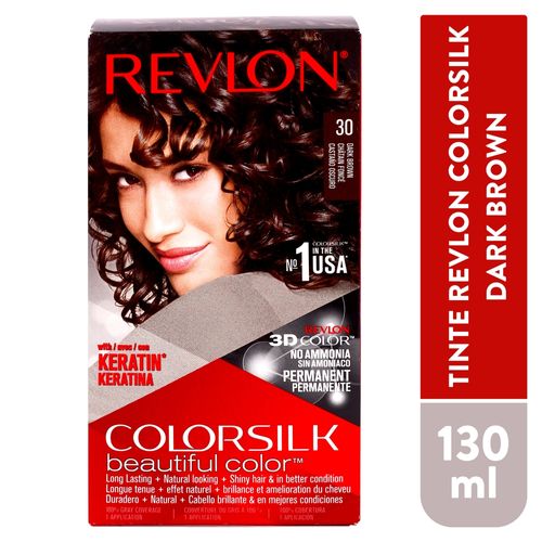 Tinte Revlon Colorsilk Dark Brown - 130 ml