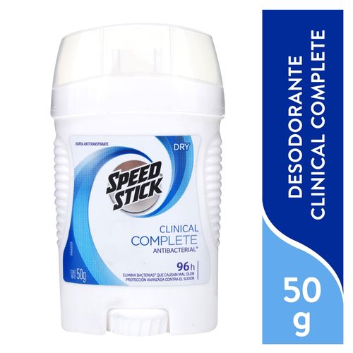 Desodorante Speed Stick clínico complete dry - 50 g