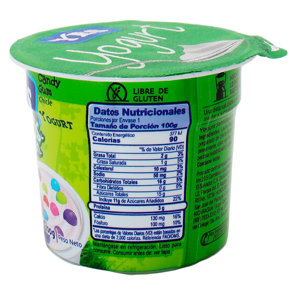 Comprar Yogurt Yes Chicles - 100 g | Walmart El Salvador - Maxi ...