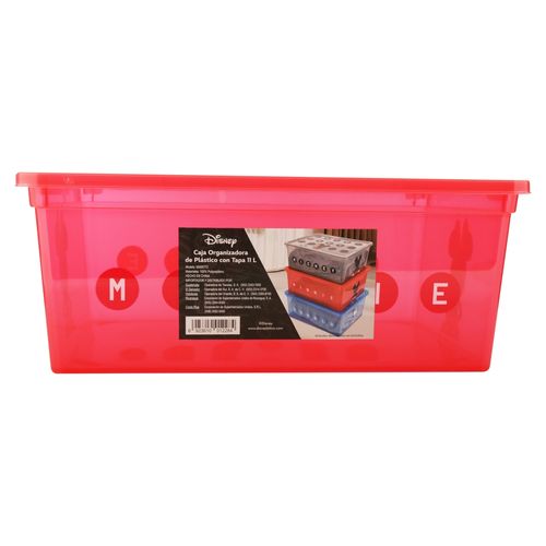 Caja Organizadora De Plastico Con Tapa