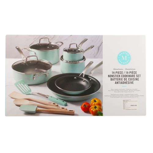 Bateria De Cocina 14 Piezas Martha Stewa