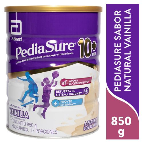 Complemento Pediasure 10 Vainilla 850gr