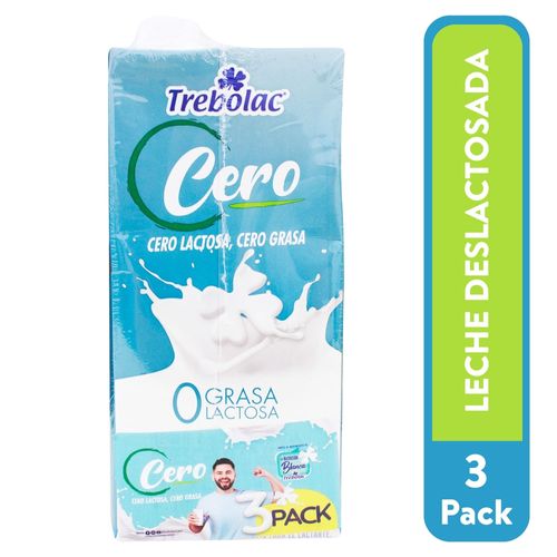 Leche Uht Trebolac Cero Desldesc 2838ml