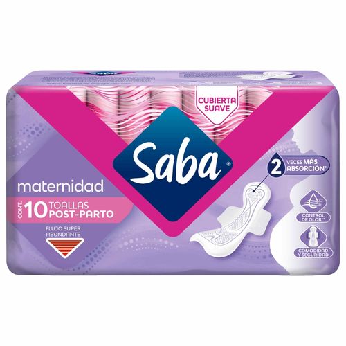 Protectores Saba maternidad post parto - 10 Uds