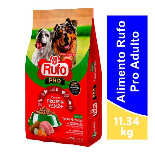Alimento Perro Rufo Pro Adulto - 25 lb