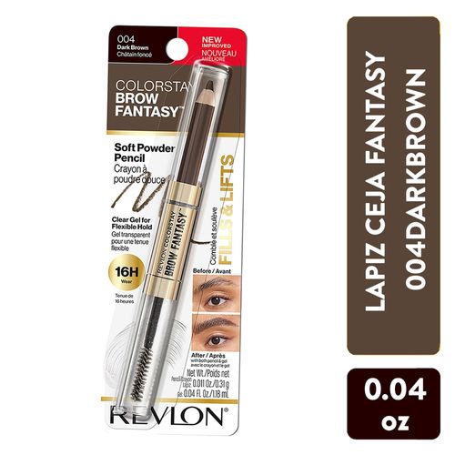 Lapiz Ceja Fantasy 004Darkbrown 0.04Oz