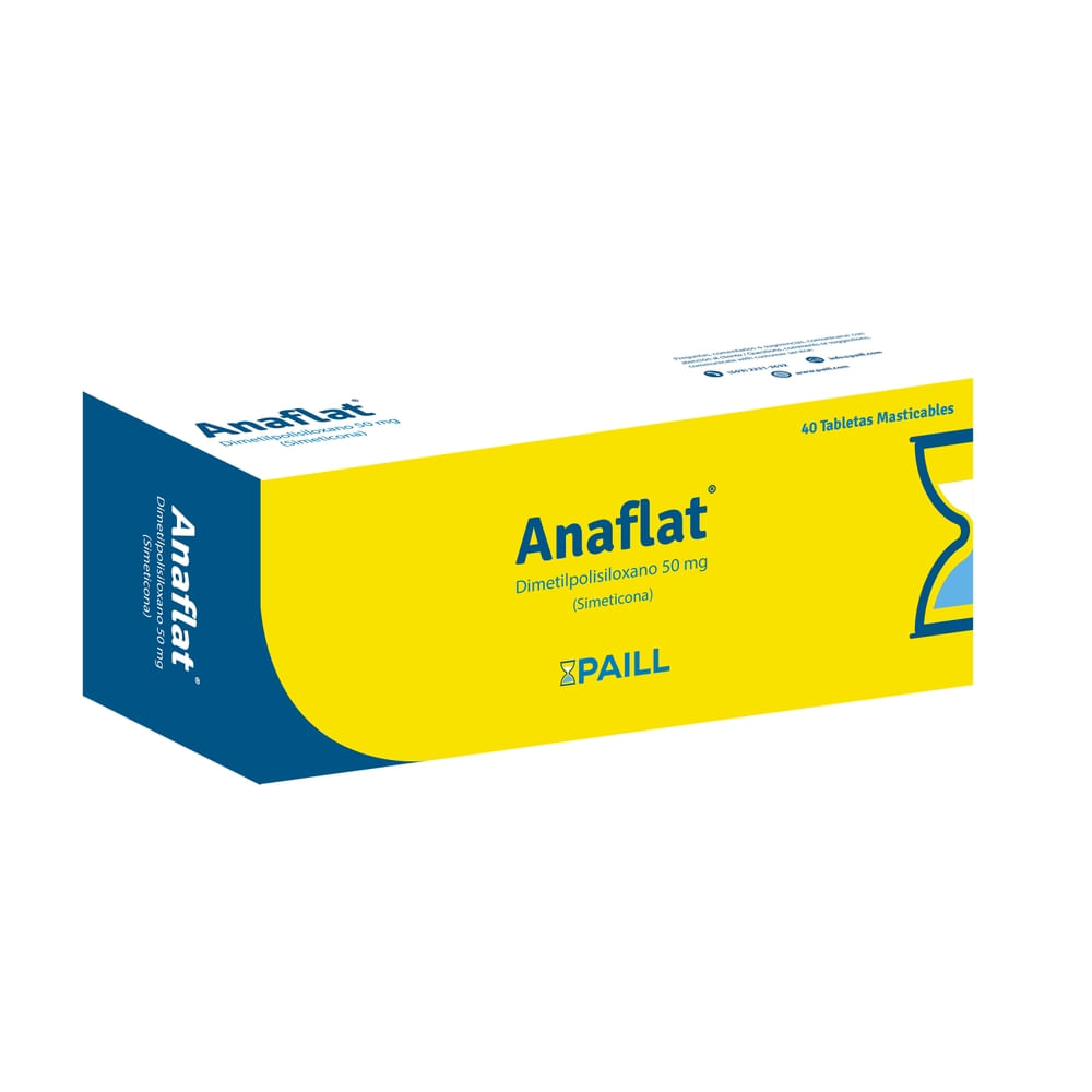 Comprar Anaflat NF caja 40 tableta masticables - Precio indicado por ...