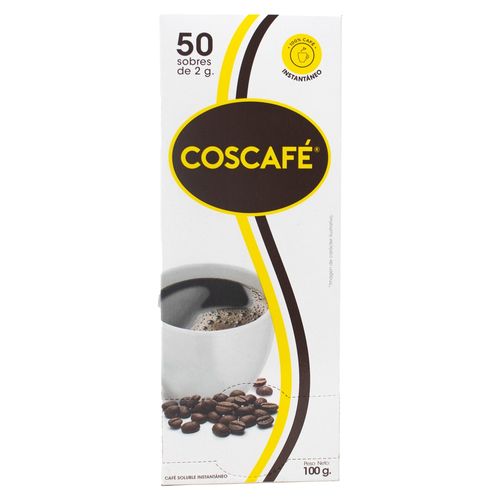 Café Coscafé Display, 50 Sobres - 100 g
