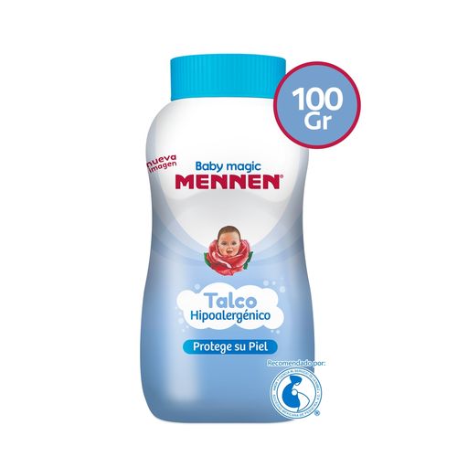 Talco Mennen para Bebé Azul - 100 g