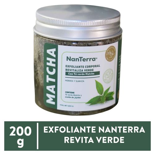 Exfoliante Nanterra Revita verde matcha