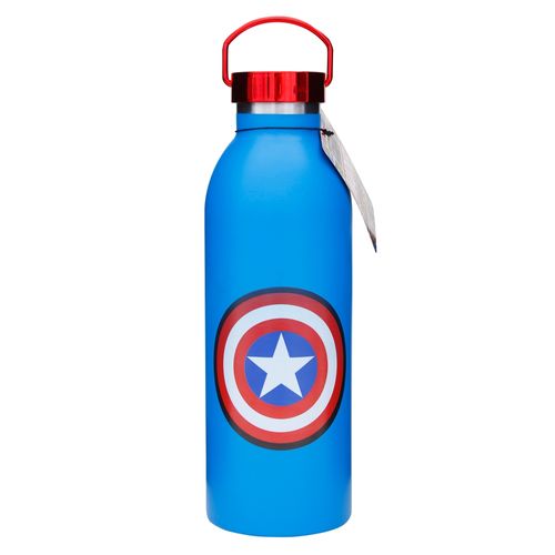 Capitan America Botella Metalica