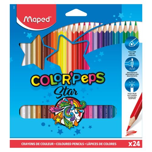 Lapiz Color Maped Color Peps Caja- 24 Unidades