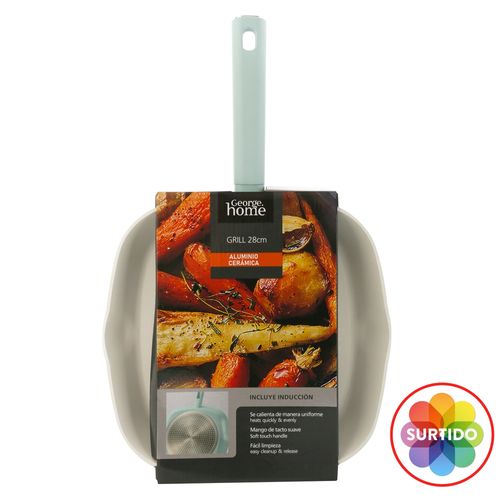 Grill Ceramica George Home 28 Cm