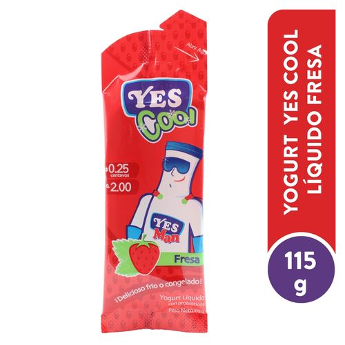 Yogurt Yes Cool Liquido Fresa - 115 g
