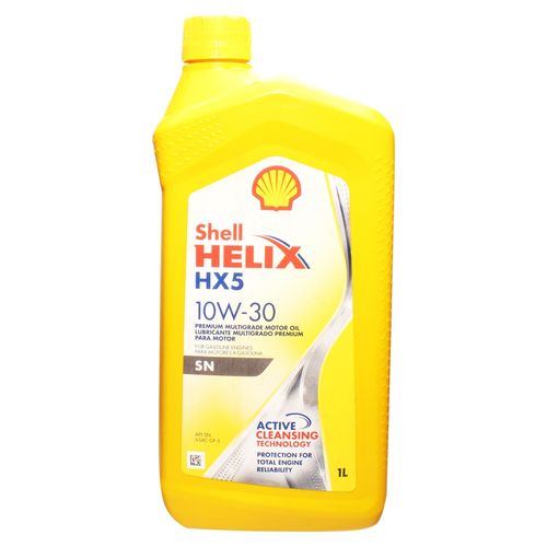 Lubricante Shell Helix 10W- 30 gasolina