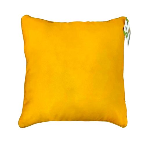 Cojín Mainstays cuadrado color amarillo -40x40 cm