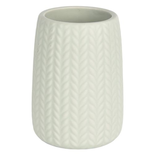 Vaso Mainstays de cerámica color verde