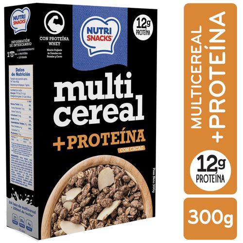 Multi Cereal Nutrisnacks + Proteína - 300 g