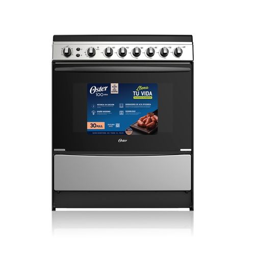 Cocina Oster a gas 30 pulgadas de acero inoxidable