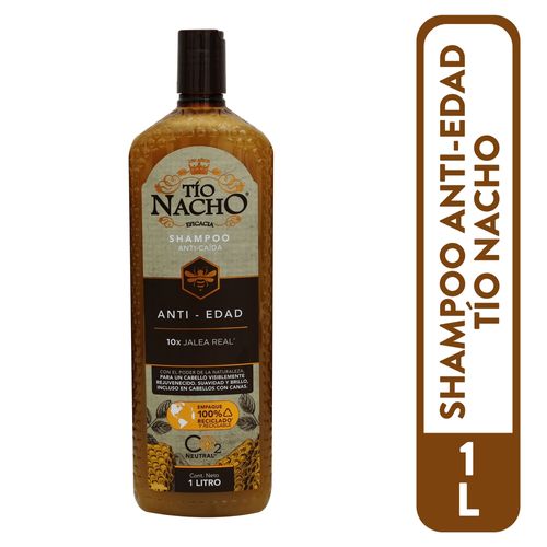 Shampoo Tio Nacho Anti- Edad Jalea Real -1 L
