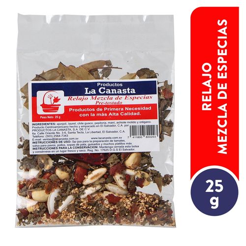 Relajo La Canasta Mezcla 25 g
