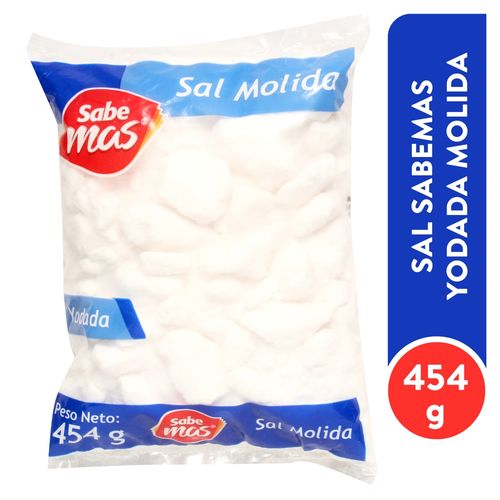 Sal Sabemas Yodada Molida - 454 g