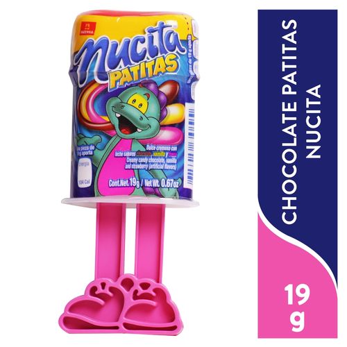 Chocolate Nucita Patitas Nutresa 19 g