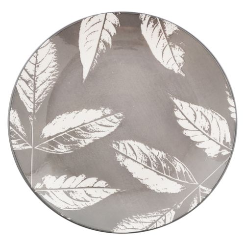Hs Plato Plano De Porcelana 9 5 Azul
