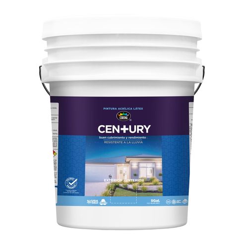 Pintura Látex Century Color Azul Cielo - Cubeta