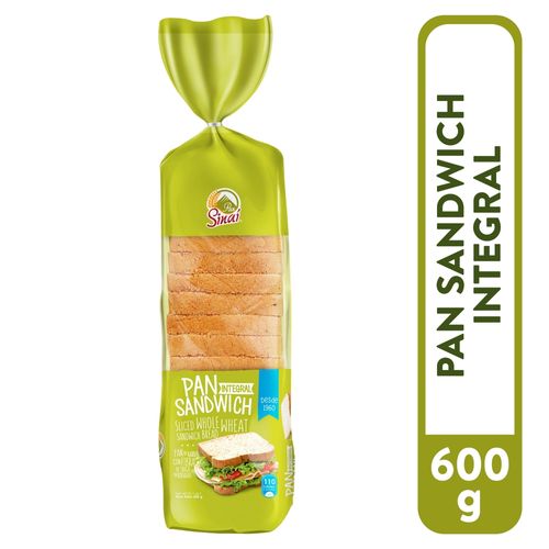 Pan sándwich Sinai Integral - 600 g