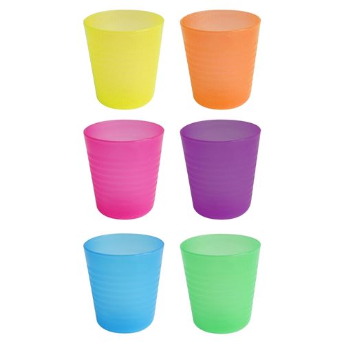 Mainstays Kids Vaso  Plástico Set 6Pcs