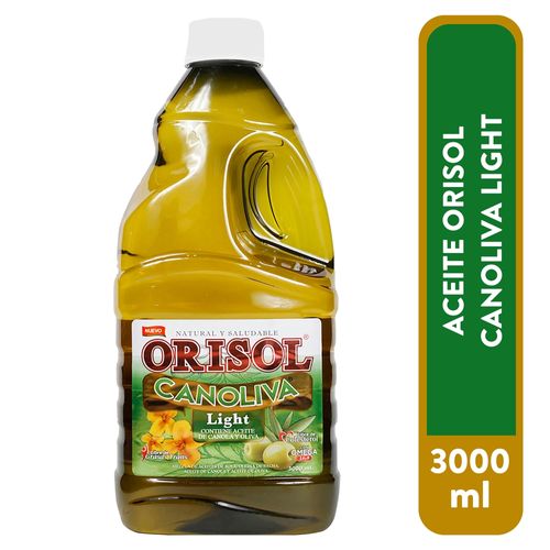 Aceite Orisol Canoliva Light - 3000 ml