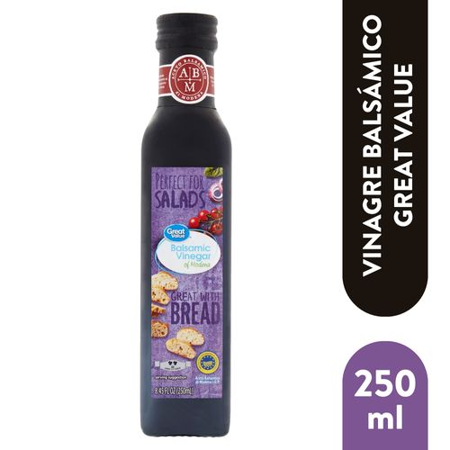 Vinagre Great Value Balsamico - 500 ml