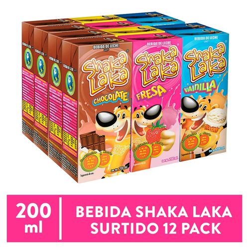 Shaka Laka 12Pack Surtido 200 ml