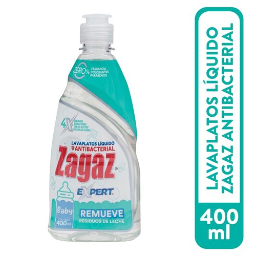 Lavaplatos Líquido Zagaz Expert Baby - 400 g