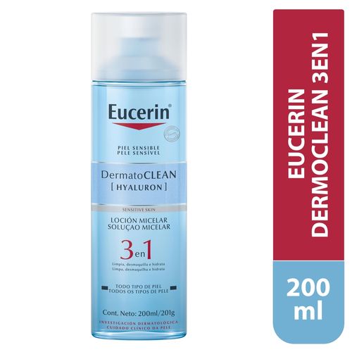Eucerin Facial Derm Clean Lim 3En1 200Ml