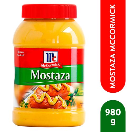 Mostaza Mccormick Frasco- 980 g