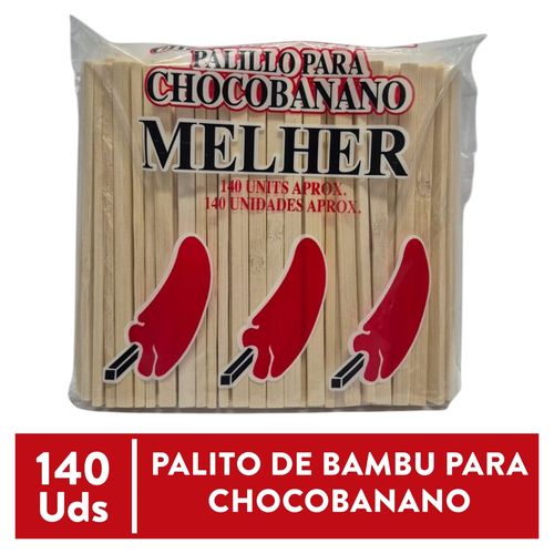 Palito De Bambu Para Chocobanano 140ea