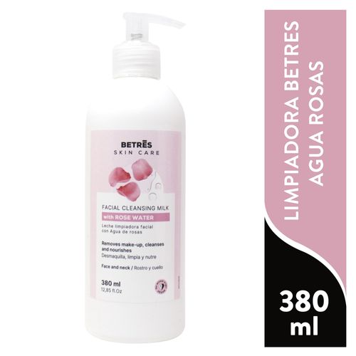 Lech Limpiadora Betres Agua Rosas 380 Ml