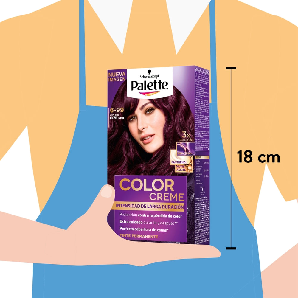 Comprar Tinte Palette Cc 699 Violeta Pr 50 g | Walmart El Salvador ...