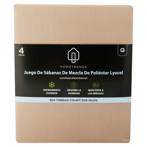 Ht Set De Sabanas Queen De 300 H Cocoa