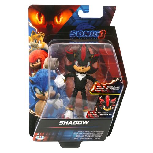 Sonic 3 Movie 5 Figures Light Up Shadow