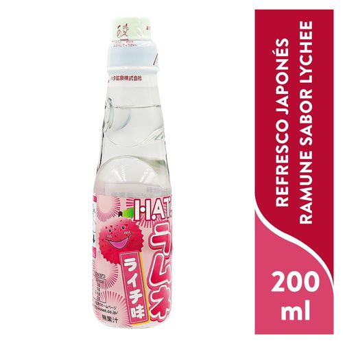 Bebida Gaseosa Ramune Lychee 200 Ml